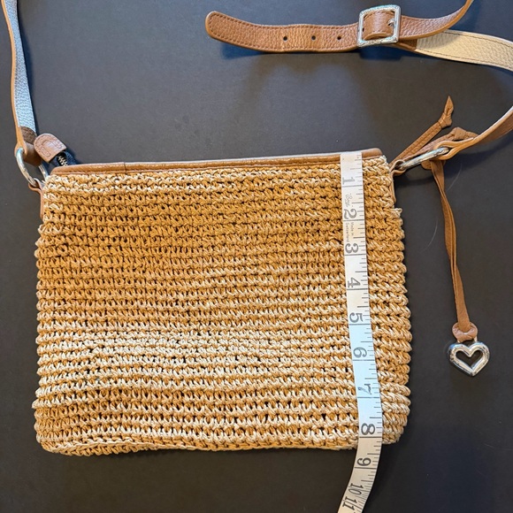 Brighton Fashionista Jet travel bag, crochet jute Crossbody bag - Picture 5 of 14